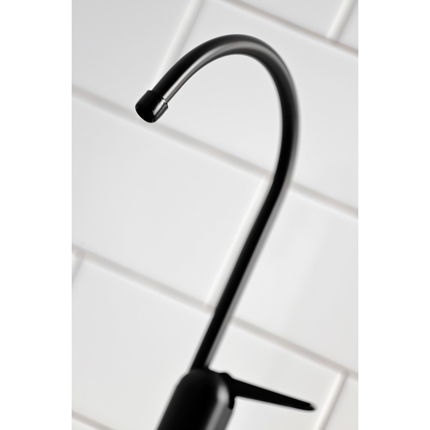Kingston Tulare K6190 - Americana Single-Handle 1-Hole Deck Mount Water Filtration Faucet, Matte Black — thumbnail 3